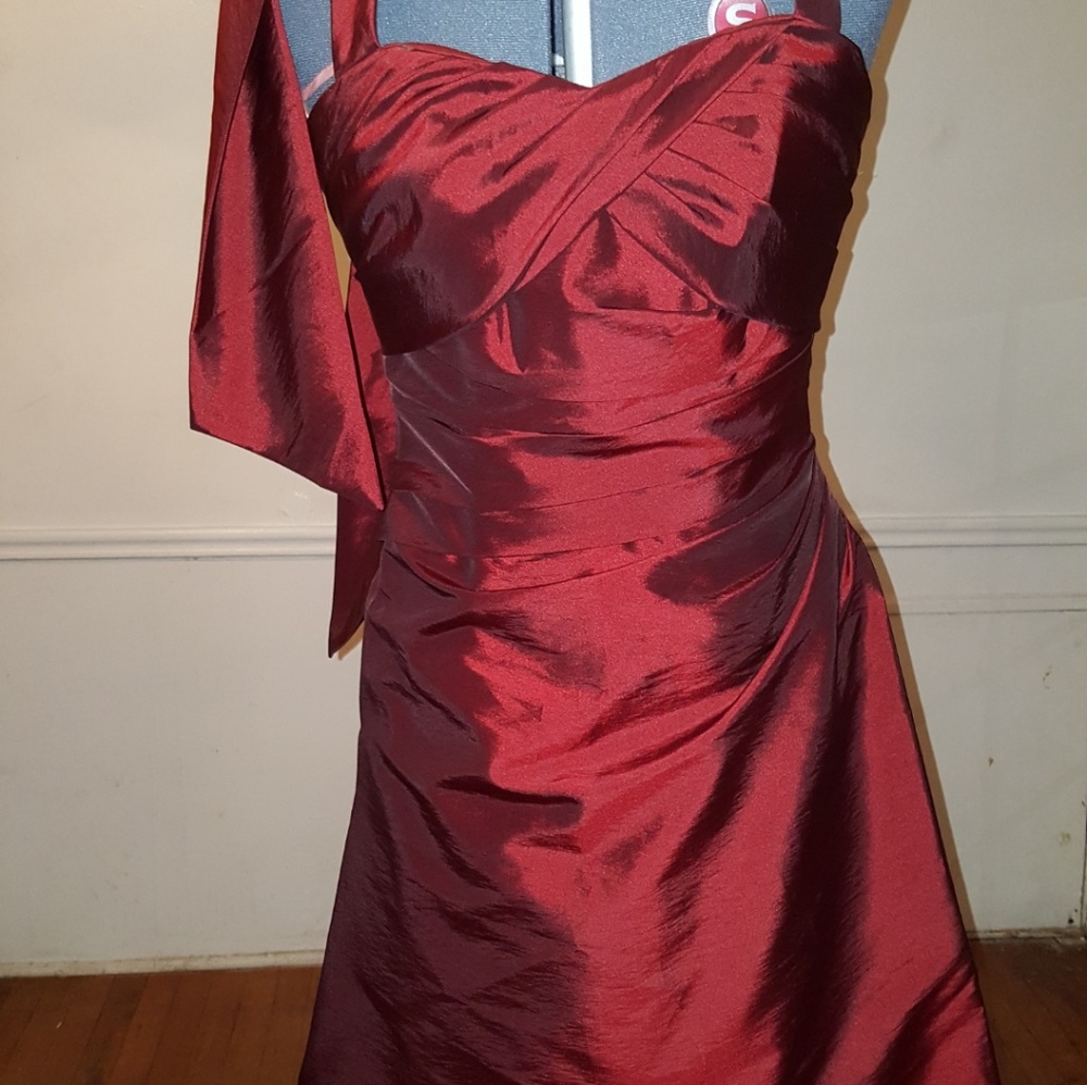 Formal Deep Red/Burgundy Dress - image 1